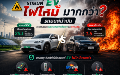 รถยนต์ไฟฟ้า (EV) ปลอดภัยจริงหรือ?